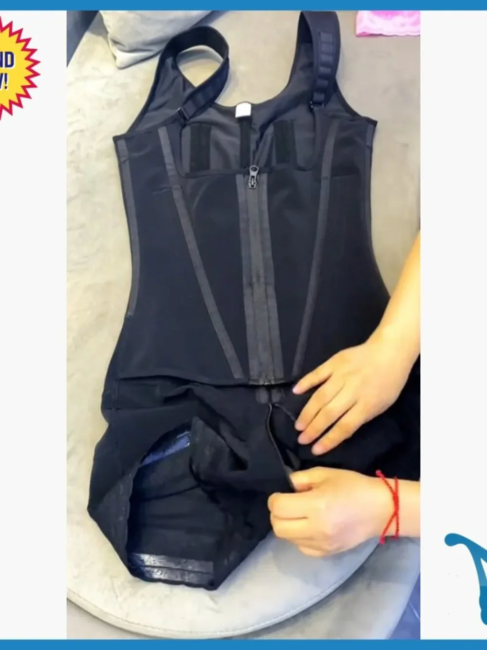 X-Small Shapewear Bodysuit Tummy Control Postpartum Compression Garment